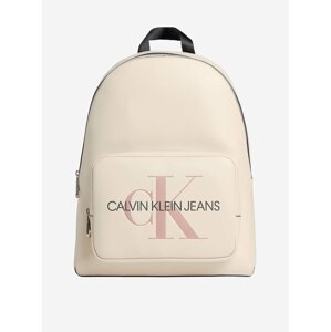 Krémový dámský batoh Calvin Klein