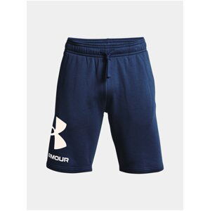 Kraťasy Under Armour Rival FLC Big Logo Shorts - modrá