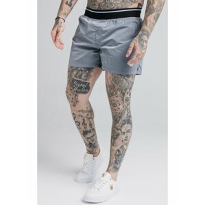 Šedé pánské plavky  SHORTS SWIM NYLON CRUSHED ADAPT