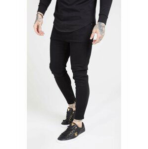 Černé pánské skinny fit džíny DENIMS CROTCH DROP