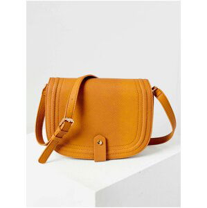 Hořčicová crossbody kabelka CAMAIEU