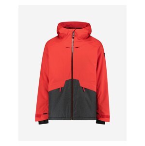 Černo-červená pánská zimní lyžařská/snowboardová bunda O'Neill Quartzite
