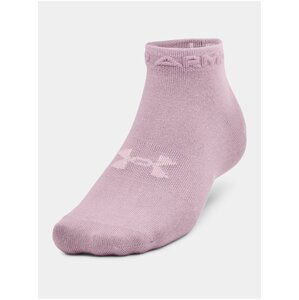 Ponožky Under Armour UA Essential Low Cut 3Pk - růžová