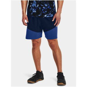 Kraťasy Under Armour Knit Woven Hybrid Shorts - tmavě modrá