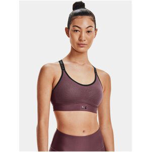 Podprsenka Under Armour Infinity Mid Bra - fialová