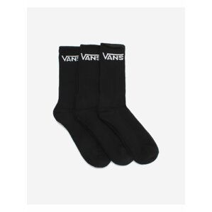 Sada tří párů černých pánských ponožek Vans