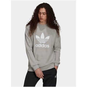 Šedá pánská mikina s potiskem adidas Originals