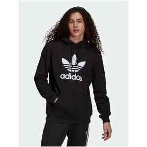 Černá pánská mikina s kapucí adidas Originals