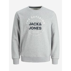 Světle šedá mikina Jack & Jones Herro