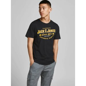 Černé tričko Jack & Jones Logo