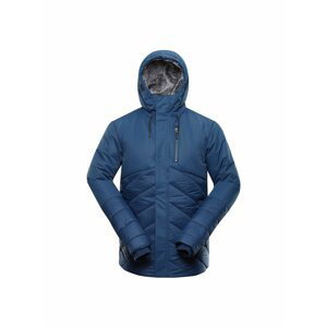 Modrá pánská zimní bunda s membránou ALPINE PRO GABRIELL 4