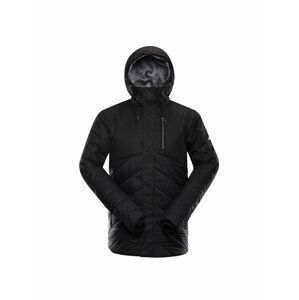 Černá pánská zimní bunda s membránou ALPINE PRO GABRIELL 4