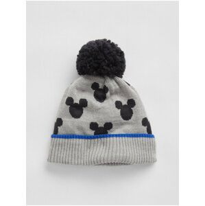 Šedá dětská čepice Disney Mickey Mouse beanie hat GAP