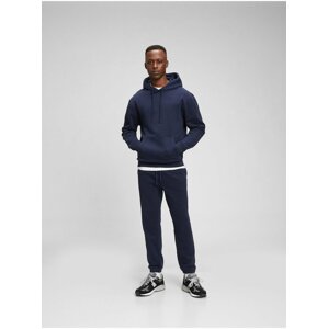 Modré pánské tepláky GAP fleece joggers