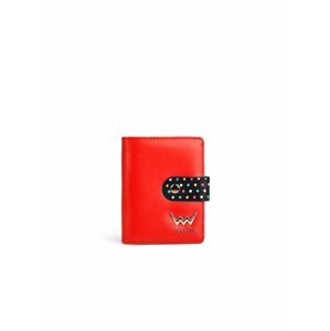 Černo-červená dámská malá vzorovaná peněženka VUCH Daenerys
