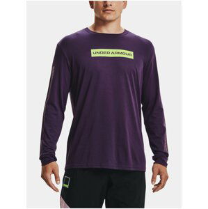 Tričko Under Armour UA 21230 SWERVE LS - fialová