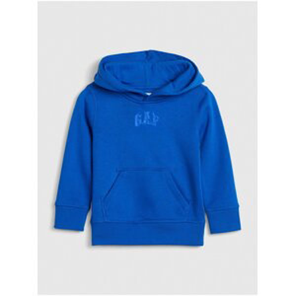 Modrá klučičí mikina GAP Logo hoodie sweatshirt