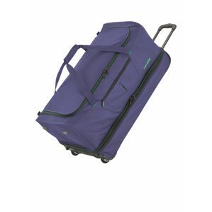 Cestovní taška Travelite Basics Wheeled duffle L Navy/orange