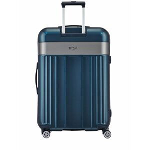 Tmavě modrý cestovní kufr Titan Spotlight Flash