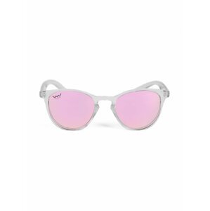 Růžovo-transparentní dámské sluneční brýle VUCH Tessa