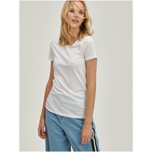 Bílá dámská trička Basic, 2 ks GAP