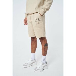 Béžové pánské kraťasy  SHORTS TRAVEL FIT CROTCH DROP