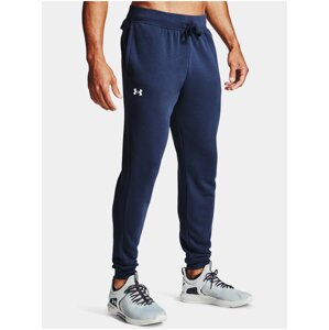 Tepláky Under Armour UA Rival Cotton Jogger- tmavě modrá