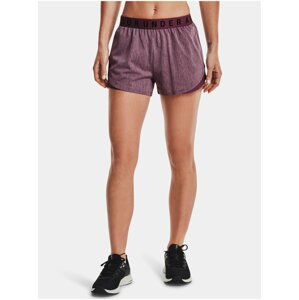 Kraťasy Under Armour Play Up Twist Shorts 3.0 - fialová