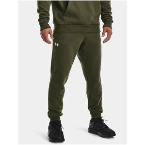 Tepláky Under Armour Rival Cotton Jogger - zelená