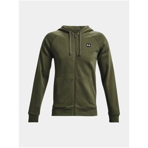 Mikina Under Armour UA Rival Fleece FZ Hoodie - zelená