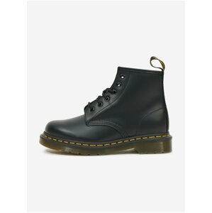 Černé kožené kotníkové boty Dr. Martens 101