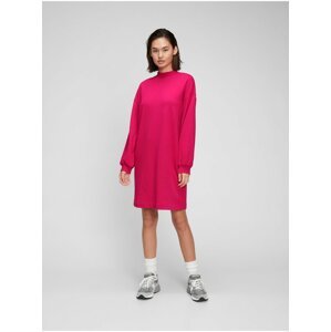Růžové dámské šaty Fuchsiové šaty GAP