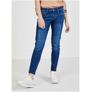 Tmavě modré dámské slim fit džíny Pepe Jeans Lola