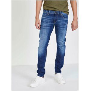 Modré pánské straight fit džíny Pepe Jeans Hatch