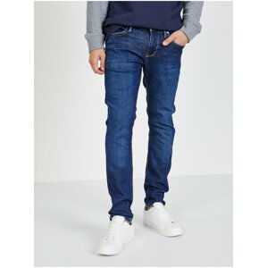 Modré pánské straight fit džíny Pepe Jeans Hatch