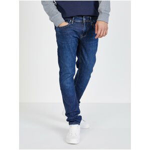 Modré pánské straight fit džíny Pepe Jeans Hatch