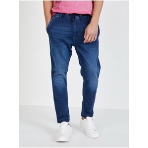 Tmavě modré pánské straight fit džíny Pepe Jeans New Johnson