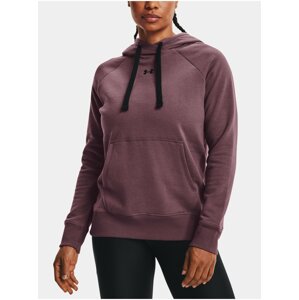 Mikina Under Armour Rival Fleece HB Hoodie - fialová