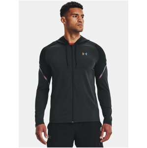 Tričko Under Armour UA Rush FZ Hoodie - černá