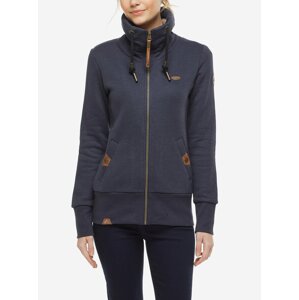 Tmavě modrá dámská mikina na zip Ragwear Rylie Zip