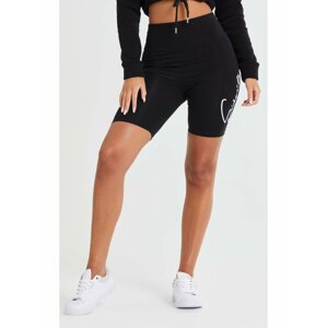 Černé dámské kraťasy SHORTS CYCLE WAIST HIGH