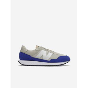 Modro-šedé pánské boty v semišové úpravě New Balance 237