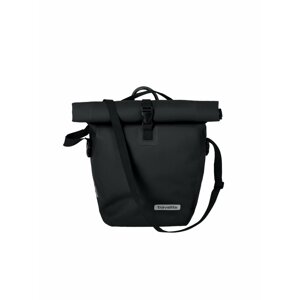 Černá brašna na kolo Travelite Basics Bikebag