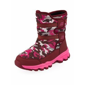 Růžové dívčí zimní boty ALPINE PRO KAMO