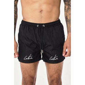 Černé pánské plavky  SHORTS SWIM SIGNATURE DOUBLE