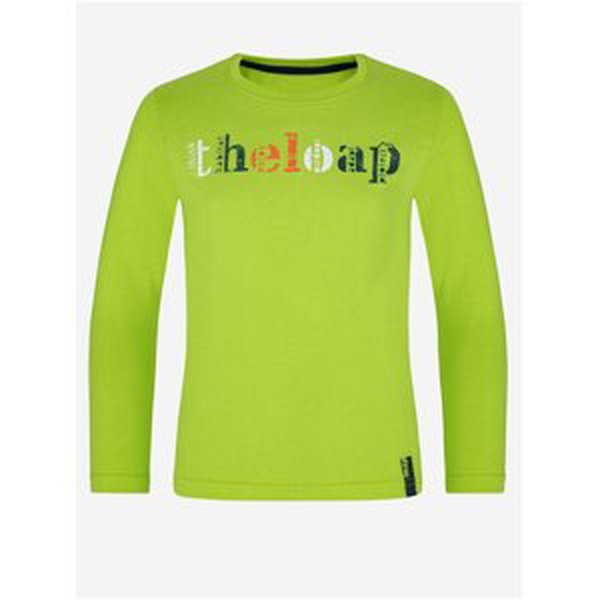 Světle zelené klučičí tričko s potiskem LOAP Bicer