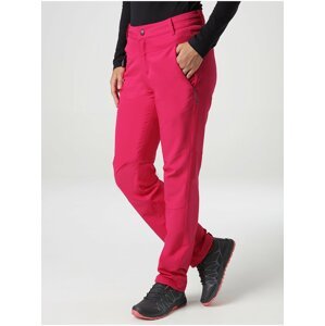 Tmavě růžové dámské softshellové kalhoty  LOAP Urecca