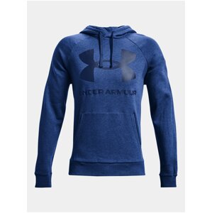 Mikina Under Armour UA Rival Fleece Big Logo HD- modrá