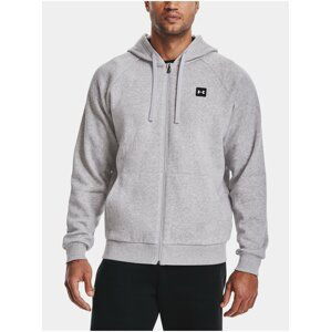 Mikina Under Armour UA Rival Fleece FZ Hoodie- šedá