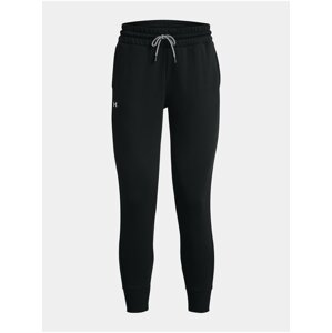 Tepláky Under Armour Rival Fleece Mesh Pant- černá